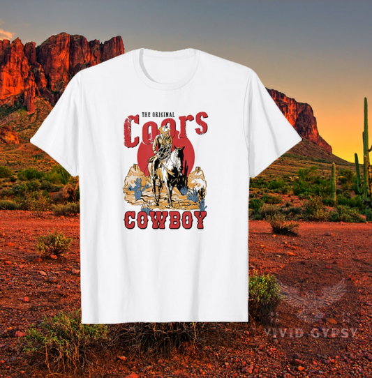 Original Coors Cowboy Tee
