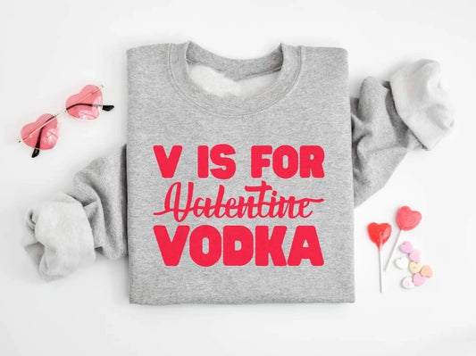 V Is For Vodka Fleece READY TO SHIP