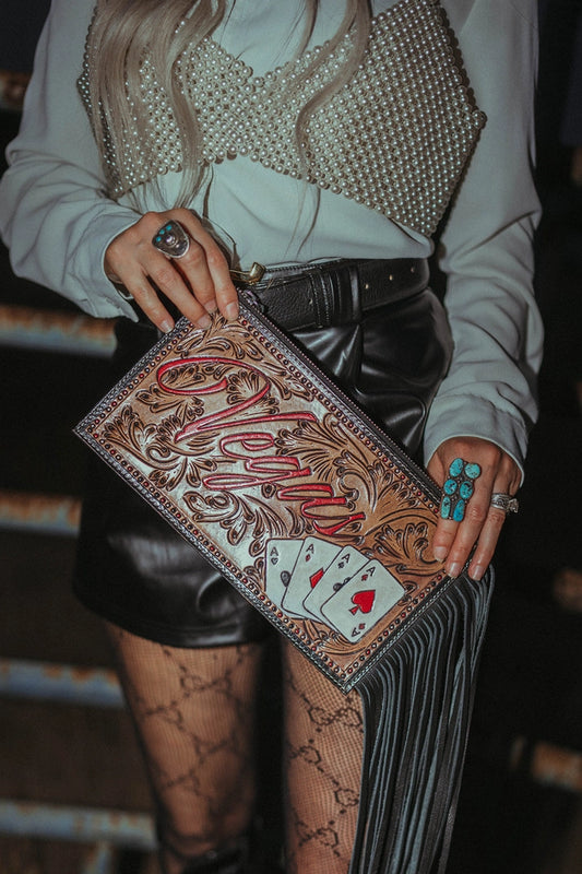 The Vegas Clutch Wristlet A Haute Southern Hyde By Beth Mari