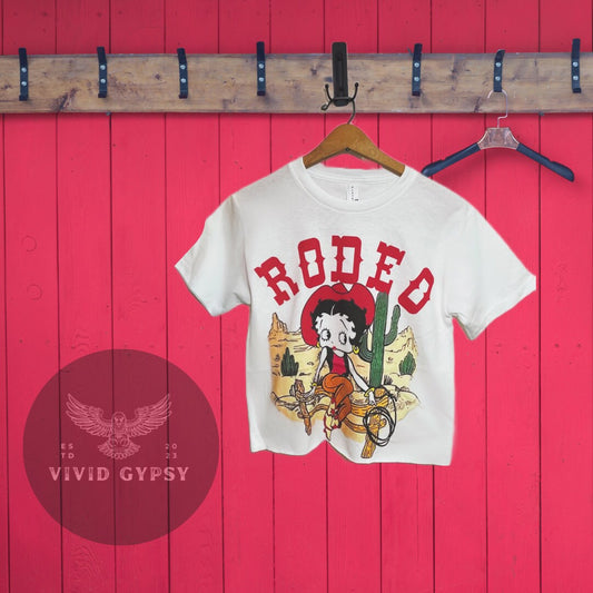 RODEO Diva Betty Boop - Crop Top